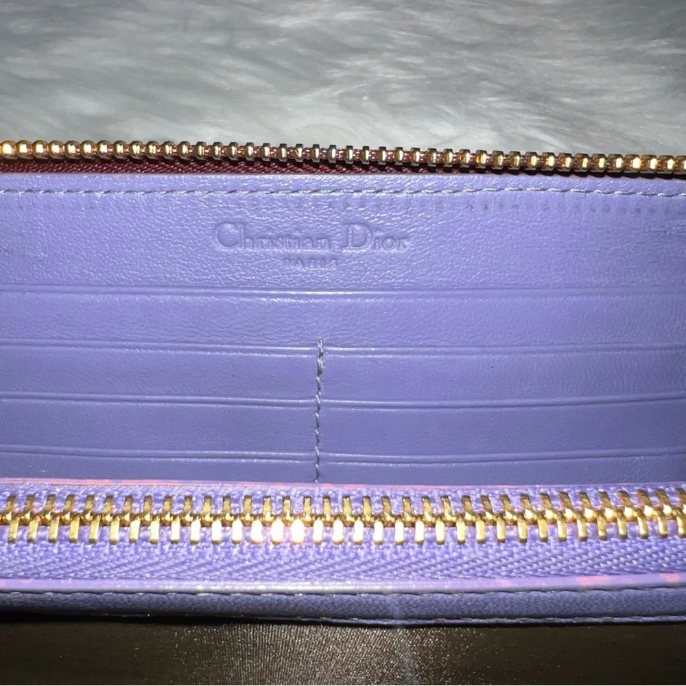 Christian DIOR- ZIPPED LONG WALLET